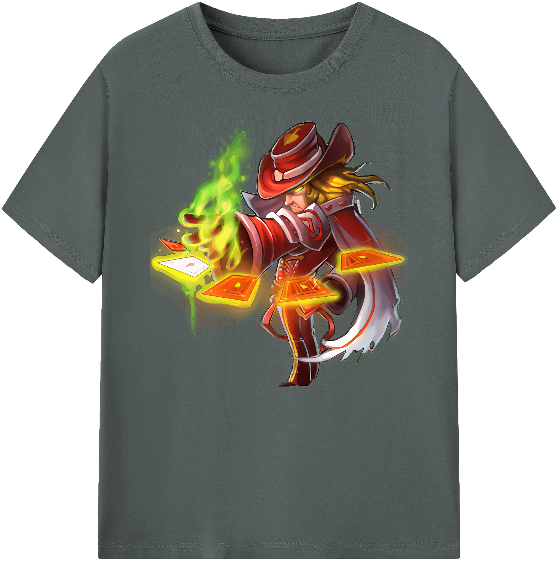 リーグ・オブ・レジェンド League of Legends LOL 綿100％ メンズ半袖Tシャツ｜肌触りやわらか＆通気性